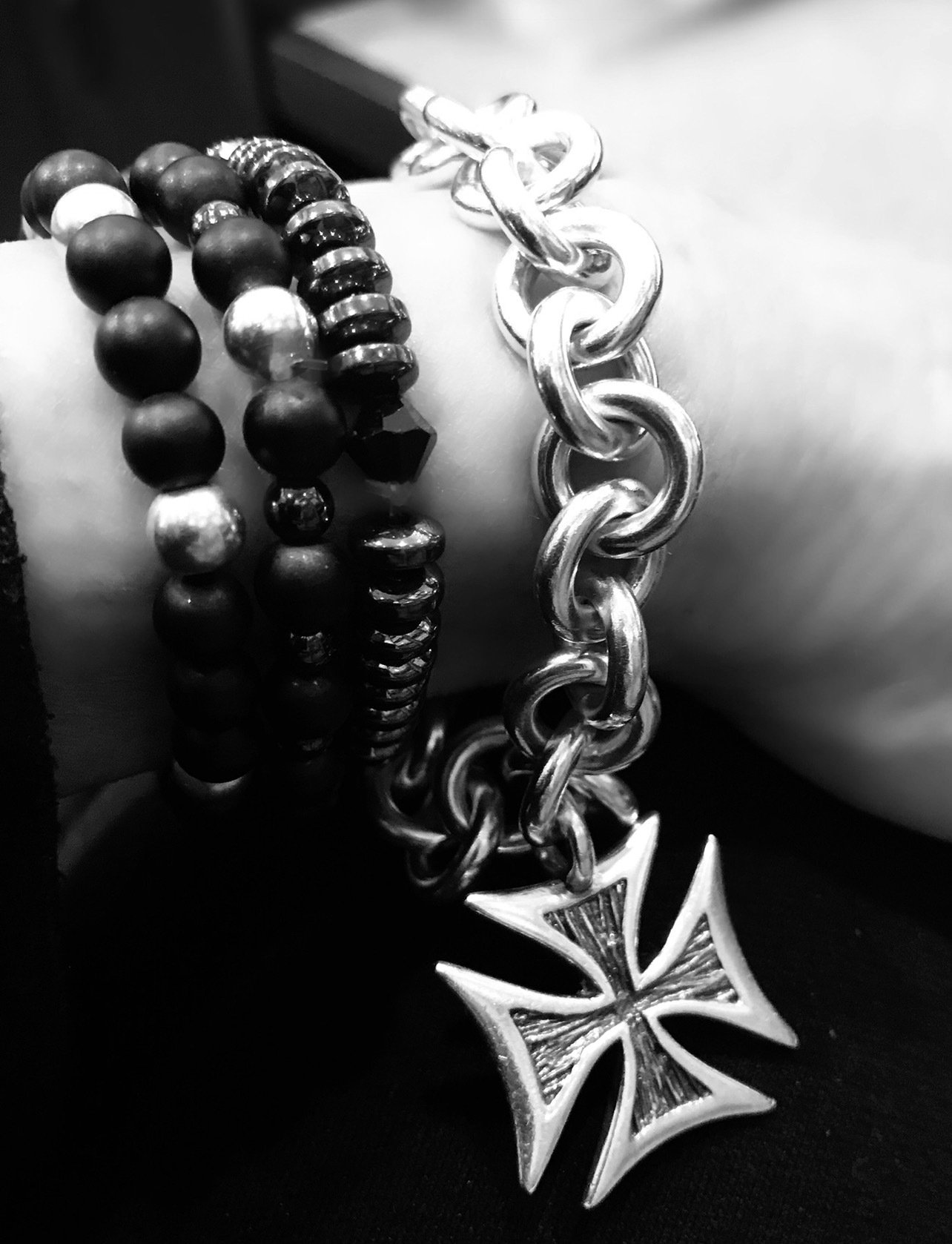 1-biker rocker-custom made jewelry-leslie herbert jewelry