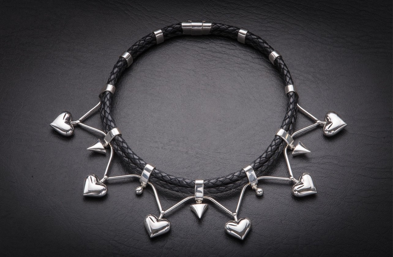 3-biker rocker-custom made jewelry-leslie herbert jewelry