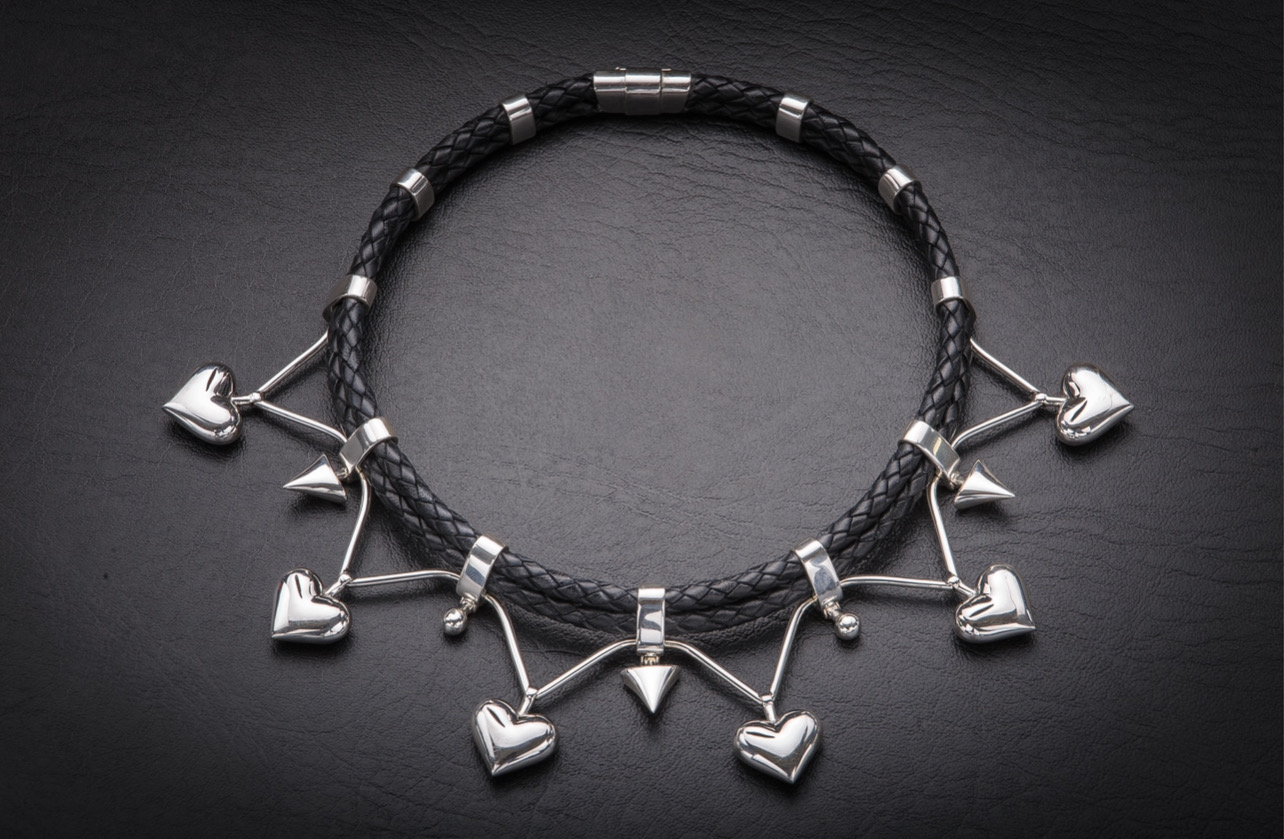 3-biker rocker-custom made jewelty-leslie herbert jewelry