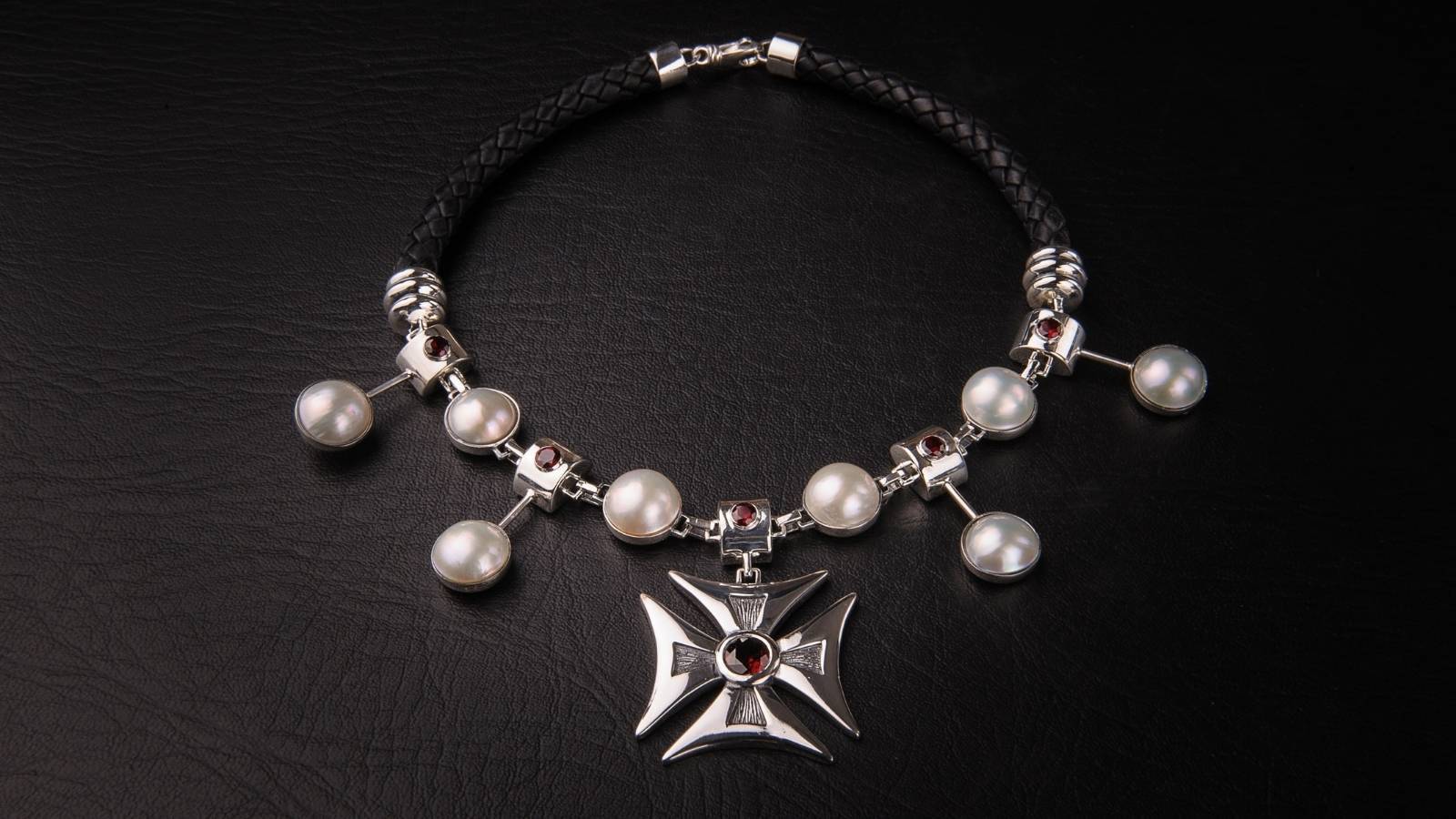 Walking The Line Biker And Rocker Jewelry Refined-Leslie Herbert Jewelry